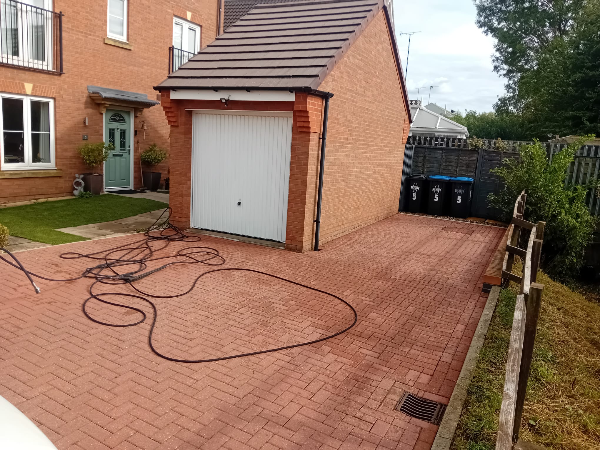 Professional roof painting in Wicklow by BrightView